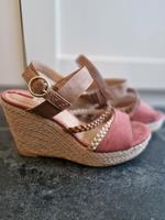 Neu !! s.Oliver Sandalen Wedges Gr.39 Wildleder Optik Bayern - Aichach Vorschau