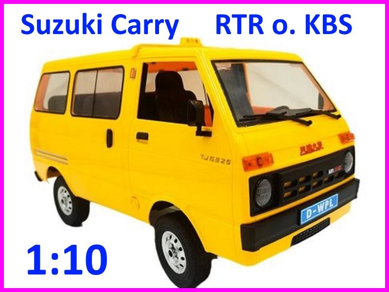 Suzuki Carry 1:10 gelb 2.4GHz RC Kei-Car LKW Truck Taxi OVP NEU in Cottbus