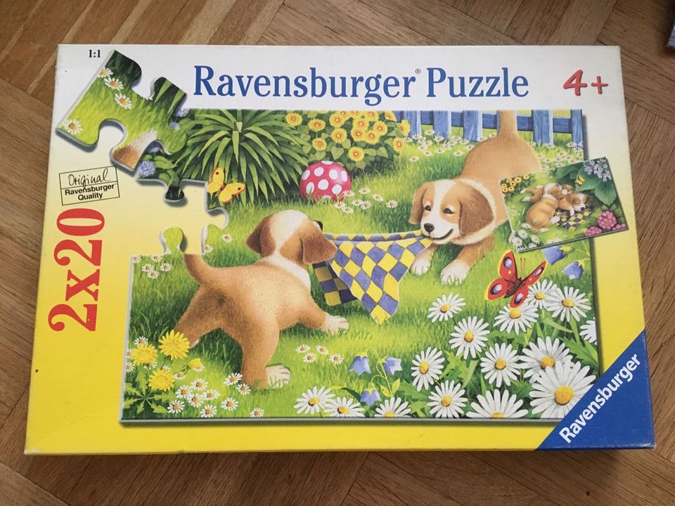 Ravensbuger Puzzel - 2x20 - 4+ / zu verschenken in Grünendeich Niederelbe