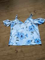 Bluse Shirt weiß blau Blumen Shein Größe S Bayern - Lauingen a.d. Donau Vorschau