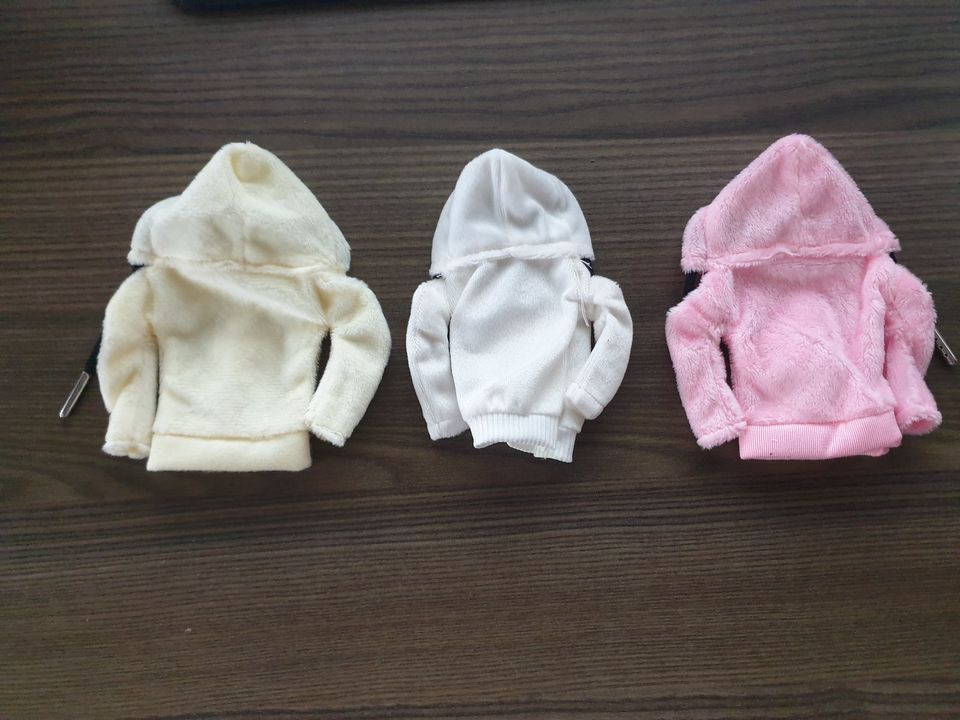 Schalthebel Hoodie Schaltknauf Schaltknüppel Auto weiß rosa beige