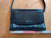 Vintage Tasche schwarz echt Leder Hessen - Dieburg Vorschau