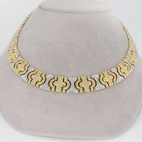 WERT 9900 € BICOLOR COLLIER (74,9g) 750er/18 K GOLD vxlt 81955 Essen - Altenessen Vorschau