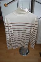 Damen Rollkragenpullover Taifun beige mit braunen Streifen Nürnberg (Mittelfr) - Südoststadt Vorschau