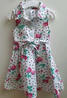 Sommerkleid Gr. 92, mit polka dots und Bindegürtel Baden-Württemberg - Ostelsheim Vorschau