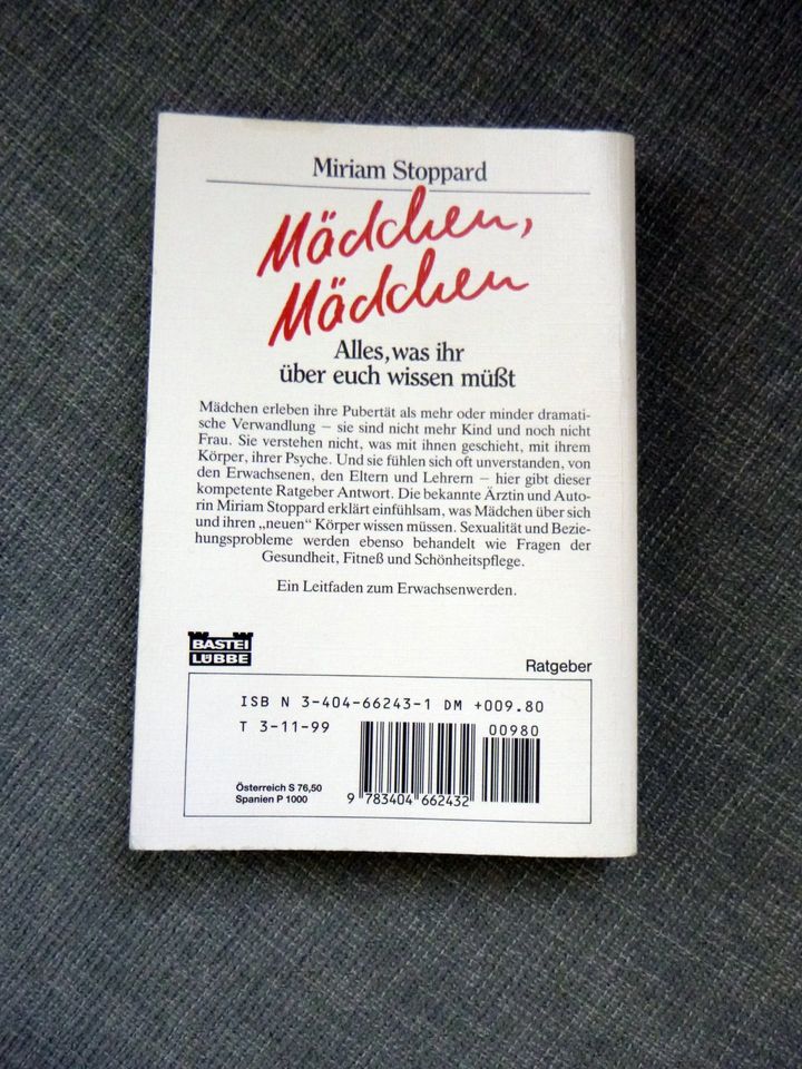 Mädchen Mädchen - Miriam Stoppard - Buch - Ratgeber in Meerane