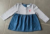 Kleid Kleidchen Topomini blau weiß Streifen Vogel Gr. 80 Nordrhein-Westfalen - Wettringen Vorschau