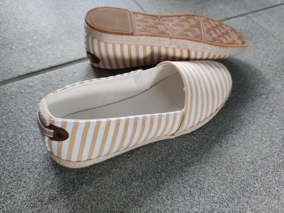 NEU Schuhe Sommer Espadrilles Ballerina Gr. 37 in Grünstadt