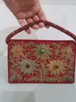 Alte Sammler Clutch Edelsteine Bestickte Tasche India Samt edel Hessen - Wetzlar Vorschau