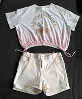 Kurzes Shirt und Shorts Gr. 152 ONLY H&M Niedersachsen - Oyten Vorschau