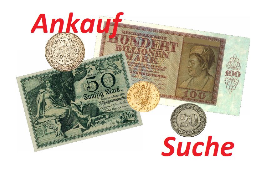 Banknoten, Münzen, Notgeld, Sammlungen - Ankauf in Munster