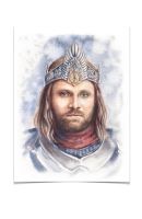 Viggo Mortensen als Aragorn, Postkarte, Serie Herr der Ringe Brandenburg - Potsdam Vorschau