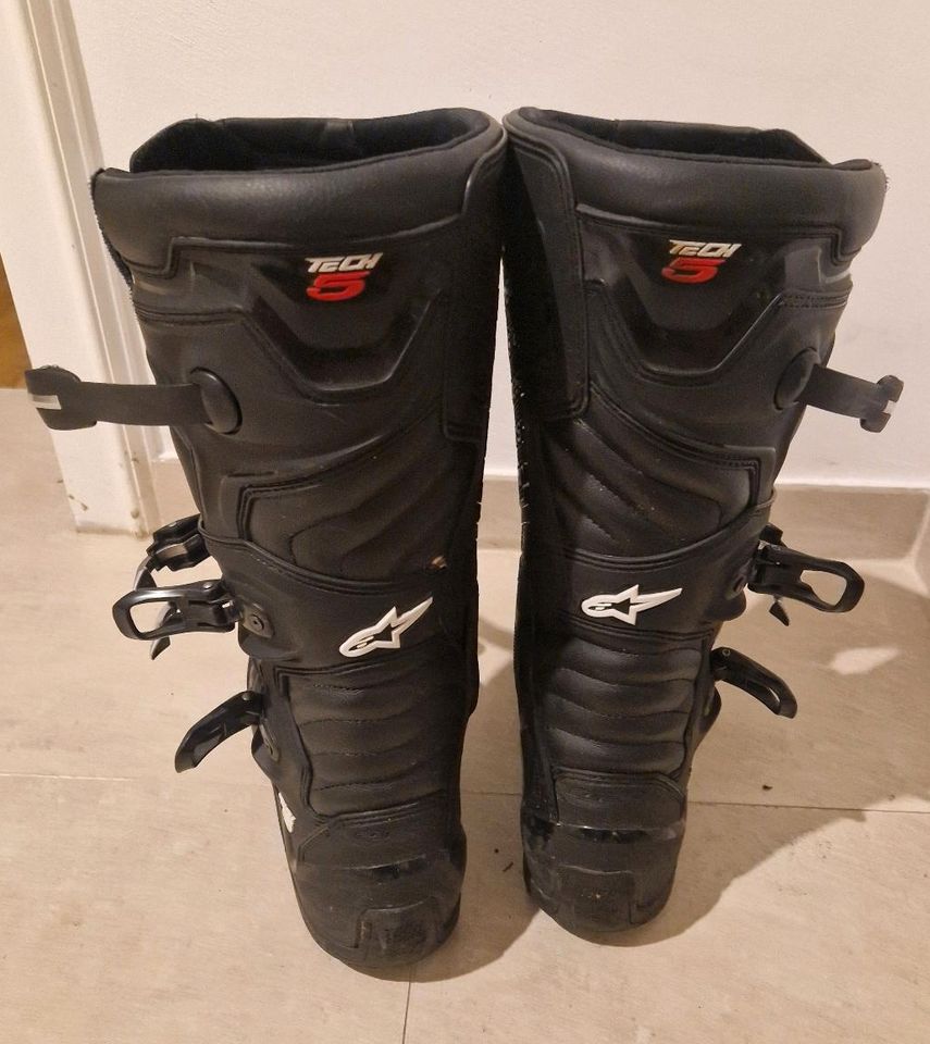 Motorradstiefel Alpinestars Tech 5 Motocross Stiefel in Unterschleißheim