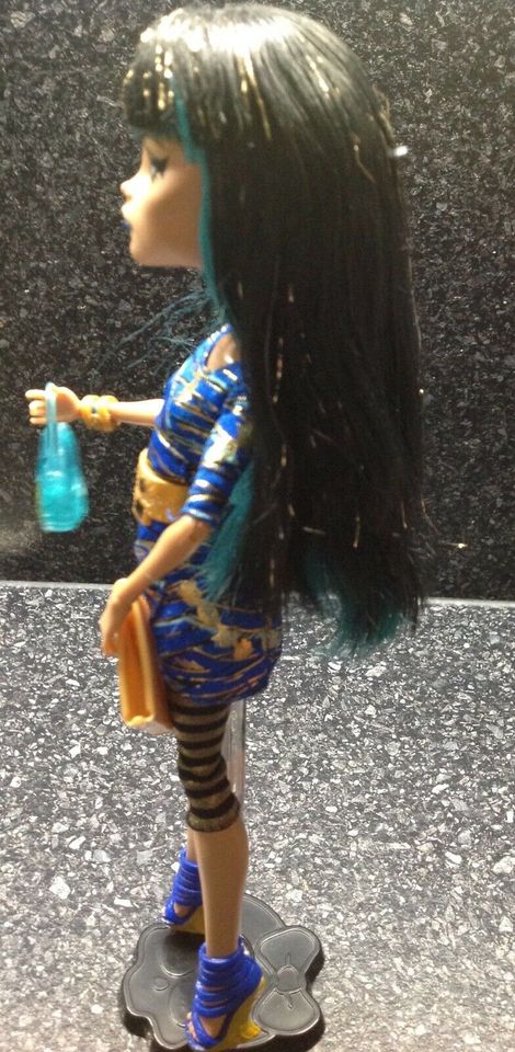Monster high Puppe Cleo de Nile Picture Day "Fototag" in Heimweiler