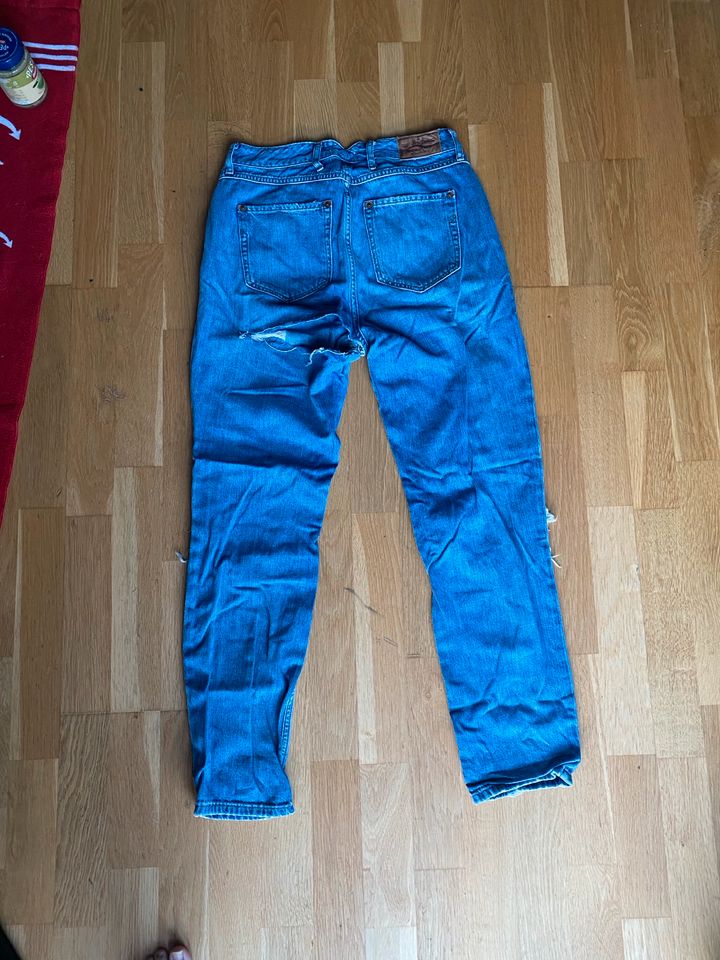 River Island zerrissene Jeans ripped 36 blau in Hamburg