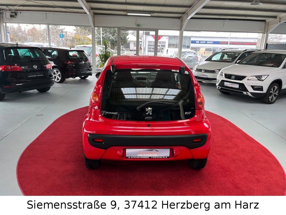 Peugeot 107 Urban Move 83.495KM Klima 4Türig in Herzberg am Harz