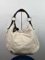 Prada Damen Handtasche Creme Leder 40x30 Bayern - Wolnzach Vorschau