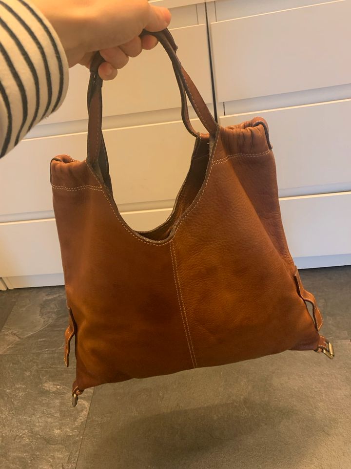 Uwe Hoppe Designer Handtasche Ledertasche Henkeltasche Tote Bag in Berlin