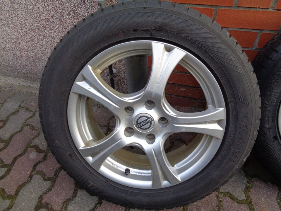 4  Kompletträder  Qashqai + 2 Baujahr 2012 Größe 215/60 R 17 in Kleinmachnow