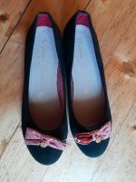 Schuhe Ballerina Damen größe 40 schwarz Bayern - Bernbeuren Vorschau