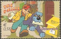 Österreich 2377 Cartoons - Comics - The Philis Hund Sisko Briefe Nordrhein-Westfalen - Kamen Vorschau
