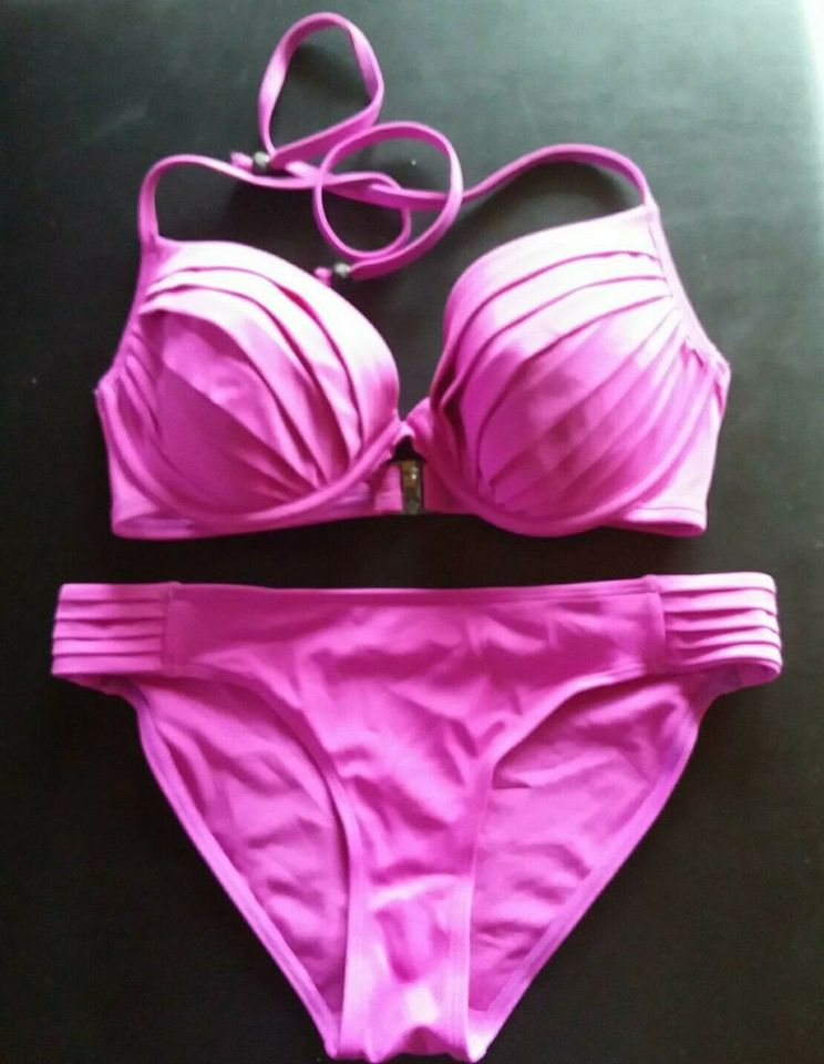 Bikini H&M Pink 2 Teile Sommer Outdoor Gr. 75 D in Mettlach