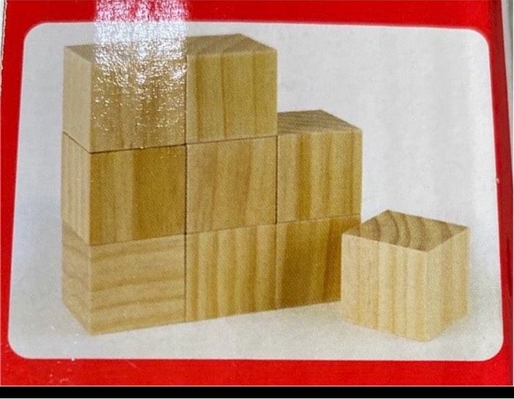 Holzwürfel Kinderspielzeug, Motorik, Würfel, Puzzle in Schöllkrippen