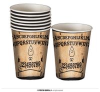 6 Trinkbecher Pappe 240 ml 9 cm Ouija Duisburg - Duisburg-Mitte Vorschau