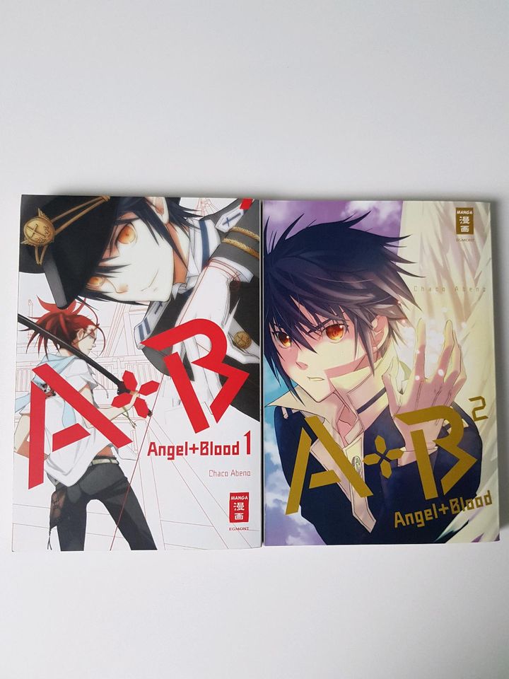 A + B Angel + Blood 1 - 2, abgeschlossen Manga Fantasy SF in Sassenberg