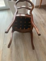 Antiker Stuhl mi handgearbeitet Gobelin Baden-Württemberg - Bad Ditzenbach Vorschau
