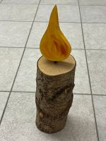 Holz Deko Kerze aus einem Stamm / Holzdeko Weihnachten Nordrhein-Westfalen - Haltern am See Vorschau