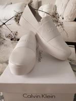 Calvin Klein Slipper Sneaker Loafer 41 weiss white CK Bayern - Bamberg Vorschau