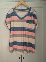 Shirt gestreift in XL / 42 Bunt Shein  Curve Leipzig - Altlindenau Vorschau