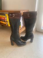 Prada Milano Echtleder Stiefel Gr.36 Kalbsleder schwarz braun Bayern - Kelheim Vorschau