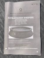 Ringpool, Pool, Avenli, gebraucht Saarbrücken-Dudweiler - Dudweiler Vorschau