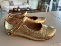 Jacadi Riemchenschuhe Ballerinas Mary Janes gold metallic 27 Baden-Württemberg - Freiburg im Breisgau Vorschau