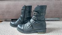 Rieker Boots Schuhe Bikerstiefelette - schwarz Damen Sachsen - Plauen Vorschau
