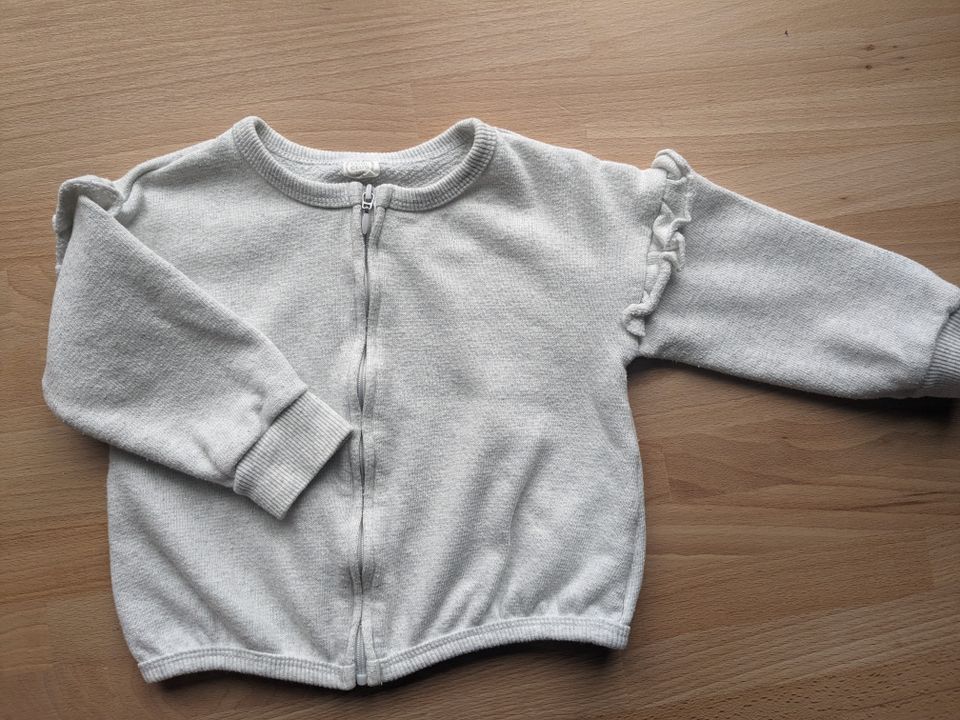 Baby Strickjacke Sweatjacke Glitzer Mädchen 92 in Schenefeld (Kreis Steinburg)