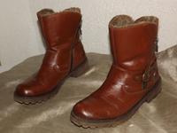 RIEKER Stiefel 38 braun gefüttert RIEKER Damen Winterstiefel 38 Hessen - Schotten Vorschau