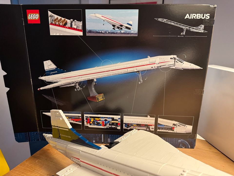 LEGO Icons 10318 Concorde komplett inkl. OVP etc in Bergisch Gladbach