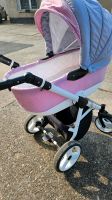 Kinderwagen Grau/Rosa/Weiß Thüringen - Creuzburg Vorschau