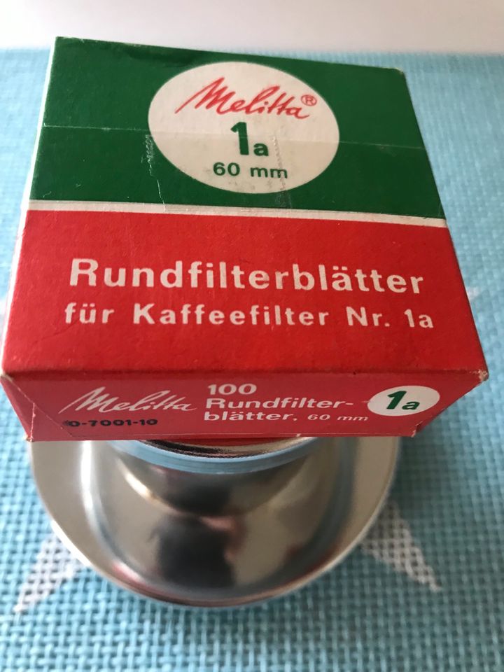 Melitta Tassenfilter für eine Tasse Aluminium in Winsen (Luhe)