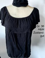 Tshirt Gr. 36 H&M schwarz Nordrhein-Westfalen - Würselen Vorschau