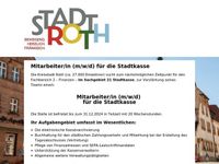 Mitarbeiter/in (m/w/d) für die Stadtkasse/Roth Bayern - Roth Vorschau