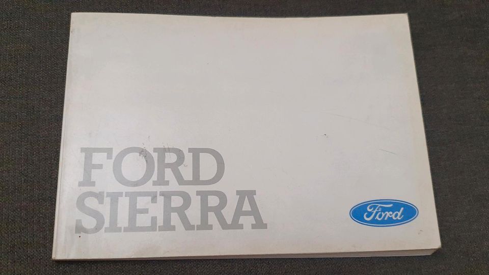 Ford Sierra Bedienungsanleitung in Hünxe
