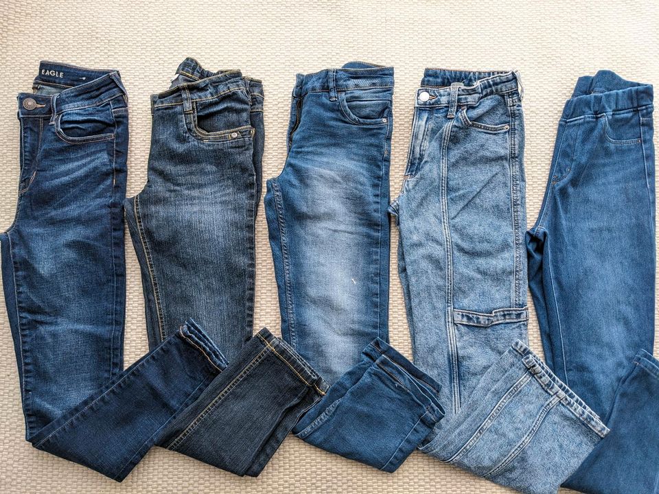 5 Jeans 146 H&M Uniqlo American Eagle  Pepperts in Augsburg