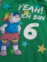 T-Shirt  Geburtstag   yeah ich bin 6 - Gr. 140 im grün Sachsen-Anhalt - Gommern Vorschau