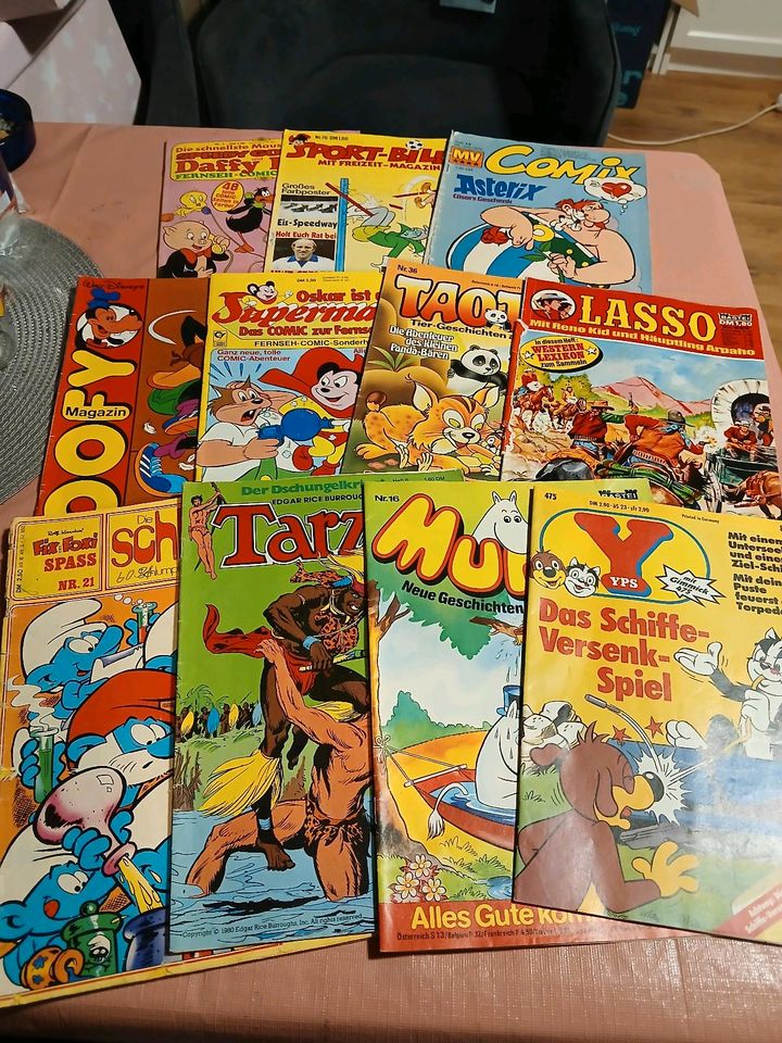 Verschiedene comic retro vintage in Eutin