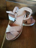 Lily & rose plateau Sommer Sandalen rosé Damen gr. 40 Hessen - Zierenberg Vorschau