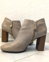 Geox Respira Stiefelette - beige/ gold - neu - Größe 40 - D723XB Hessen - Bad Soden am Taunus Vorschau